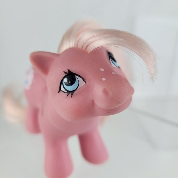 My Little Pony MLP 1985 Pink Baby Tiddly Winks Hasbro - Picture 6 of 16